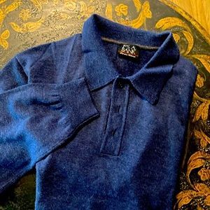 Jos.A.Banks signature collection fine wool sweater shirt excellent condition